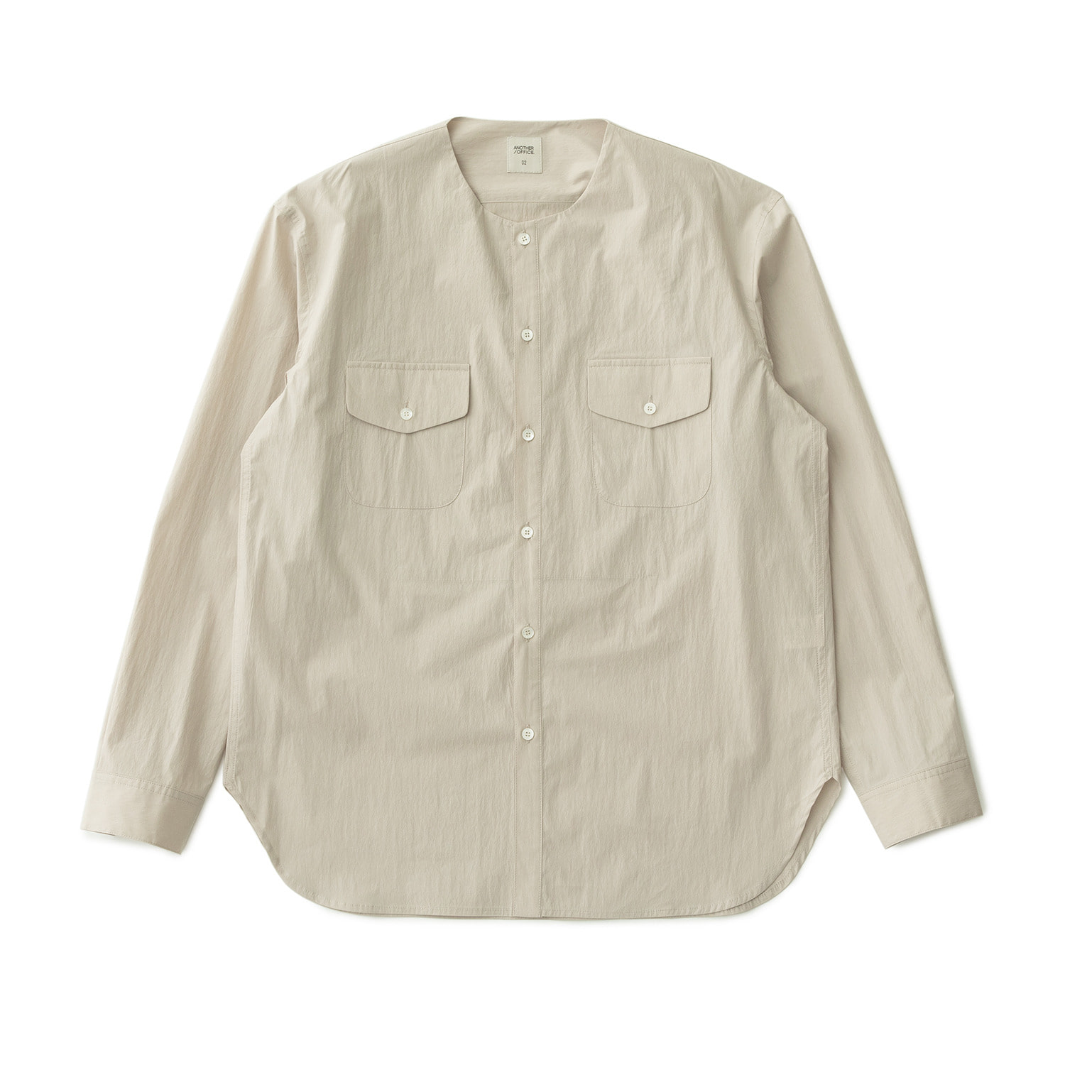 A/O 21SS Layer Round-neck Shirt (Oatmeal)