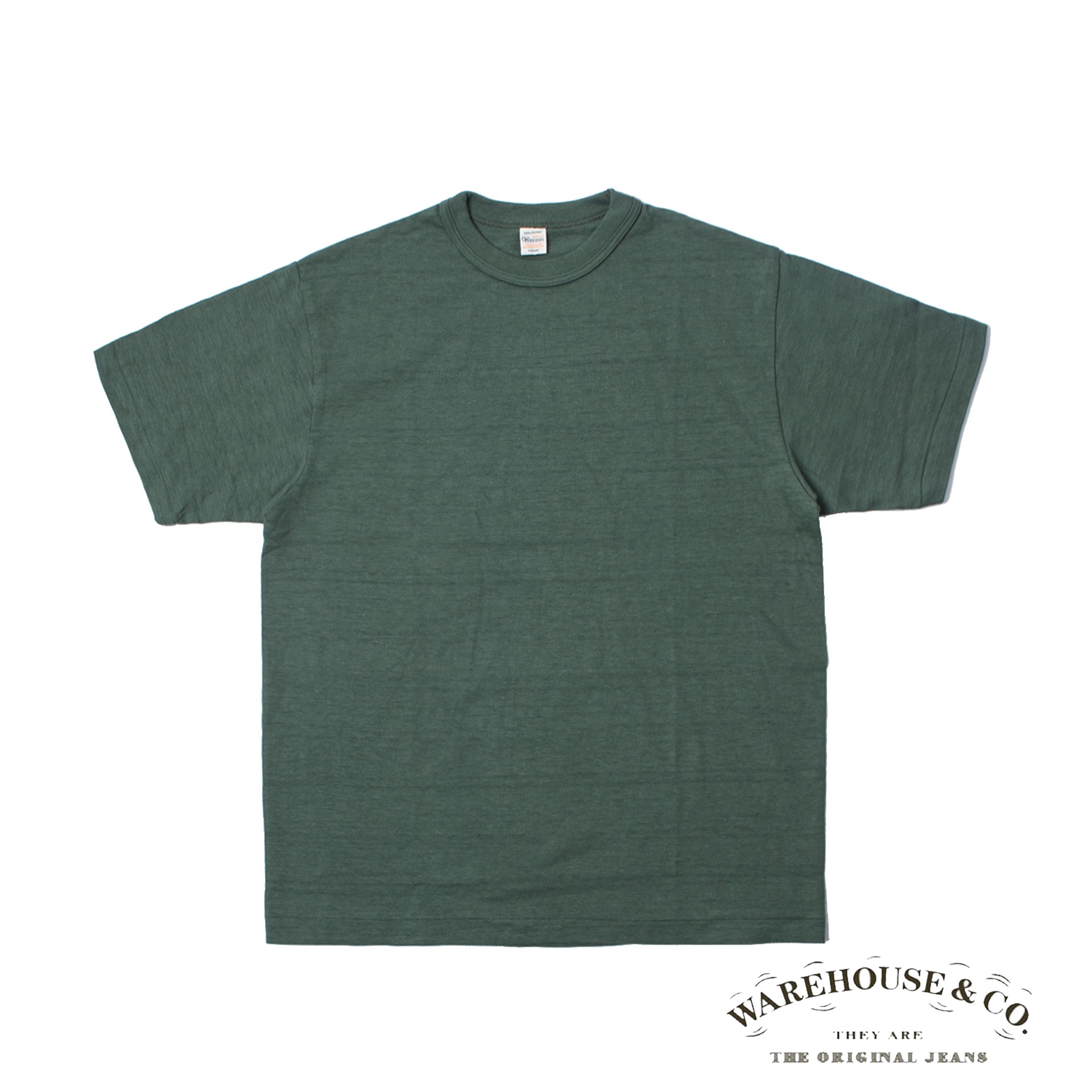 LoopwheelLot 4601 Plain T-Shirt (Green)