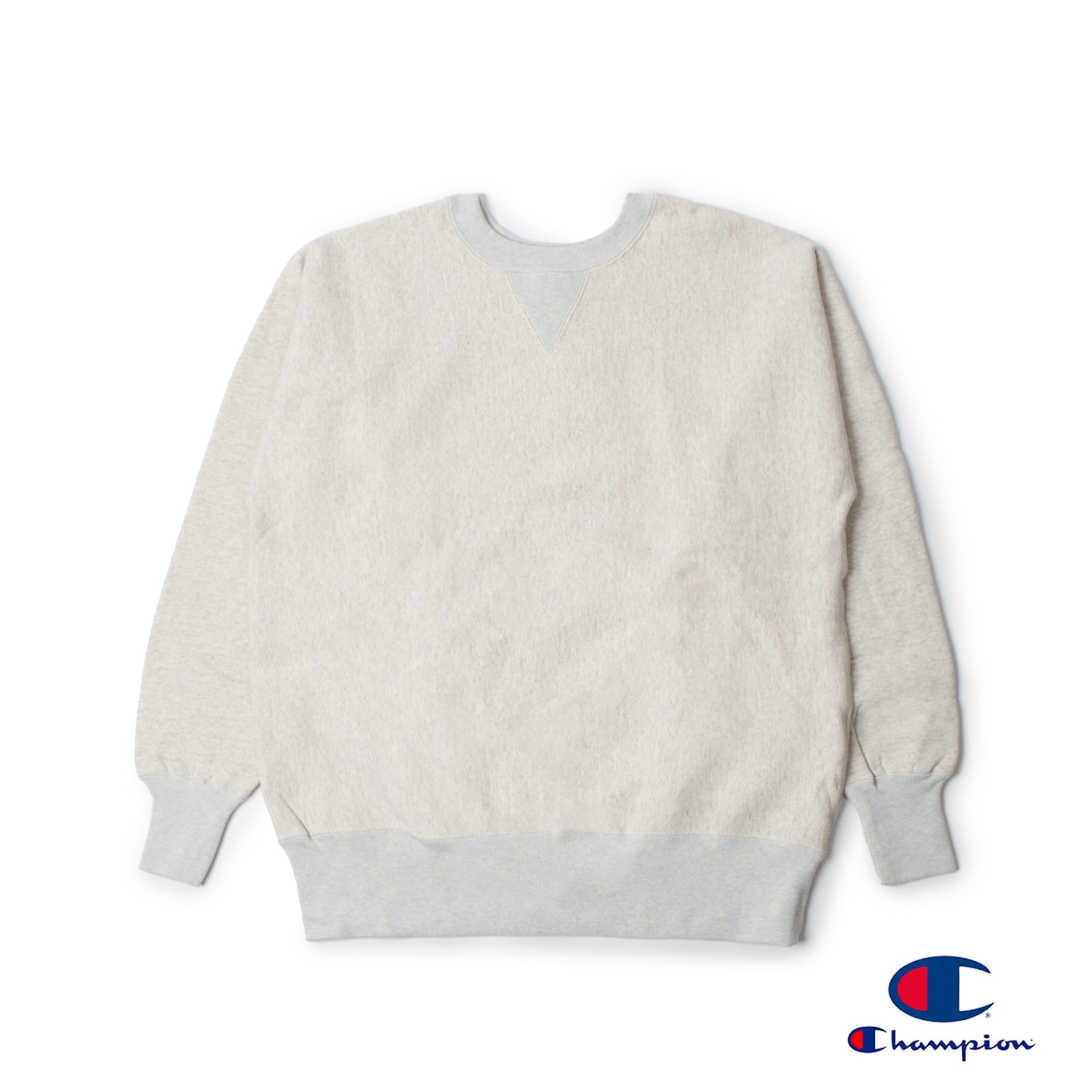 [True to Archive]   REVERSE WEAVE 1ST PATENT SWEAT (Oatmeal)