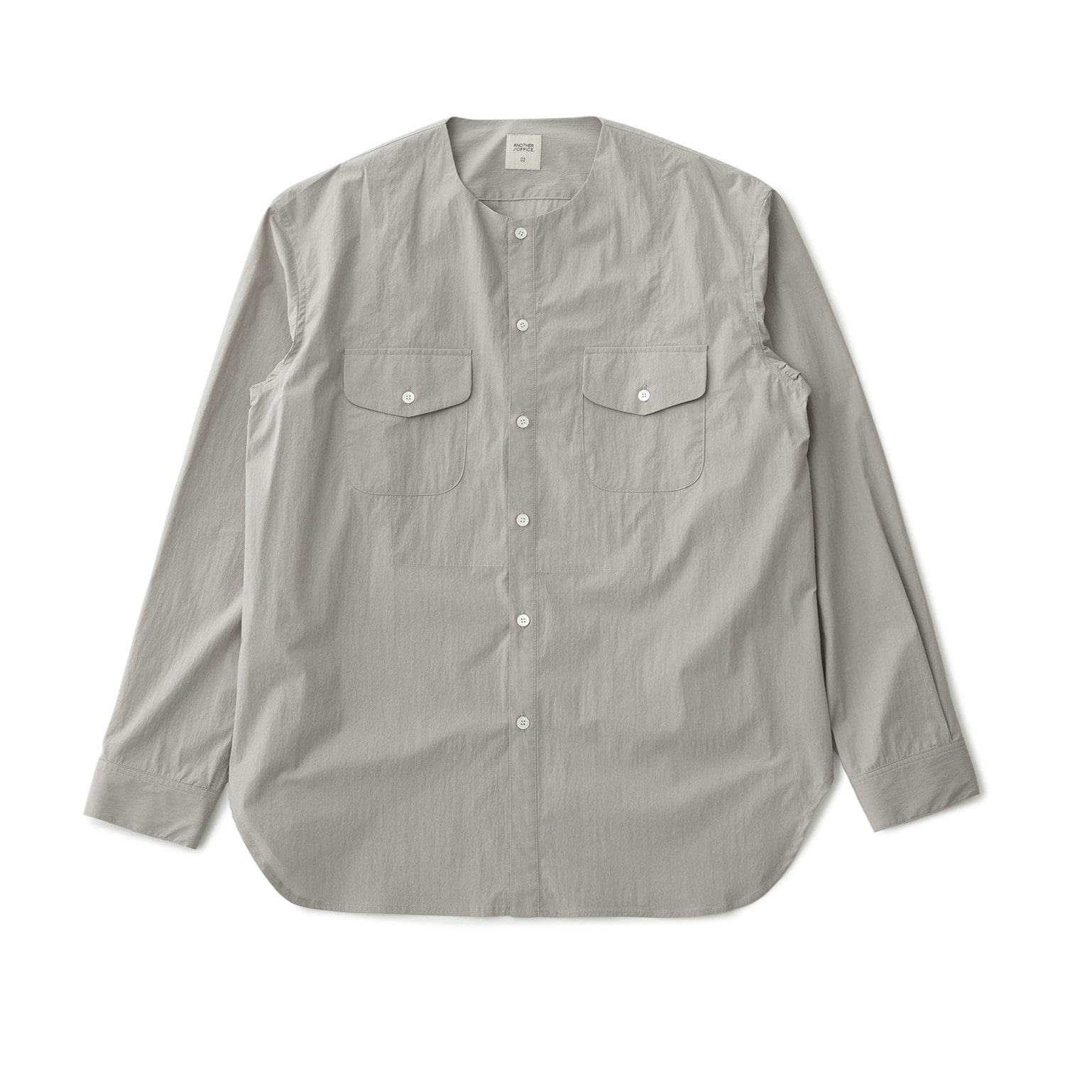 A/O 21SS Layer Round-neck Shirt (Misty Gray)
