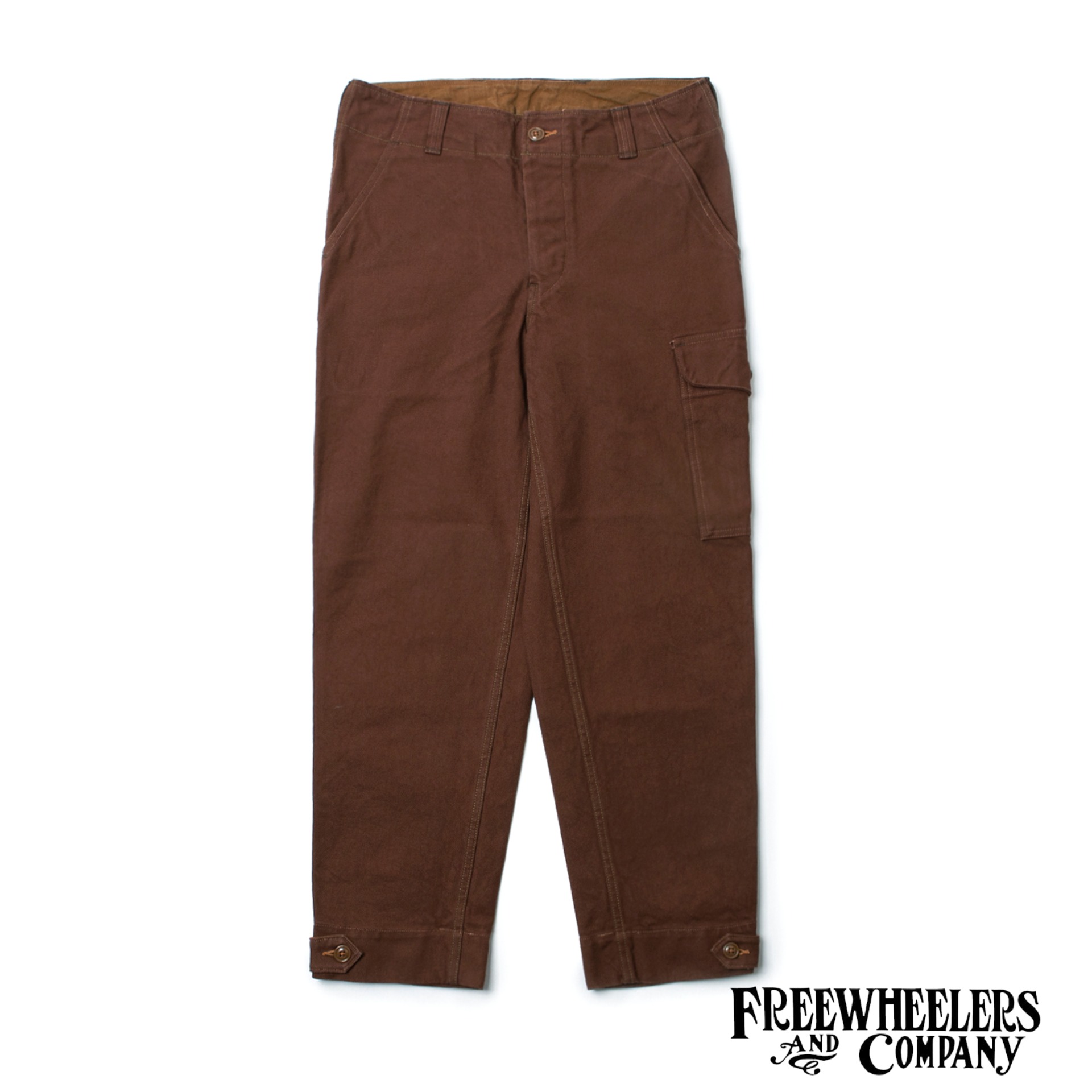 [Union Special Overalls]Military TrouserAVIATORS TROUSERS(Red Brown)-RESTOCK-