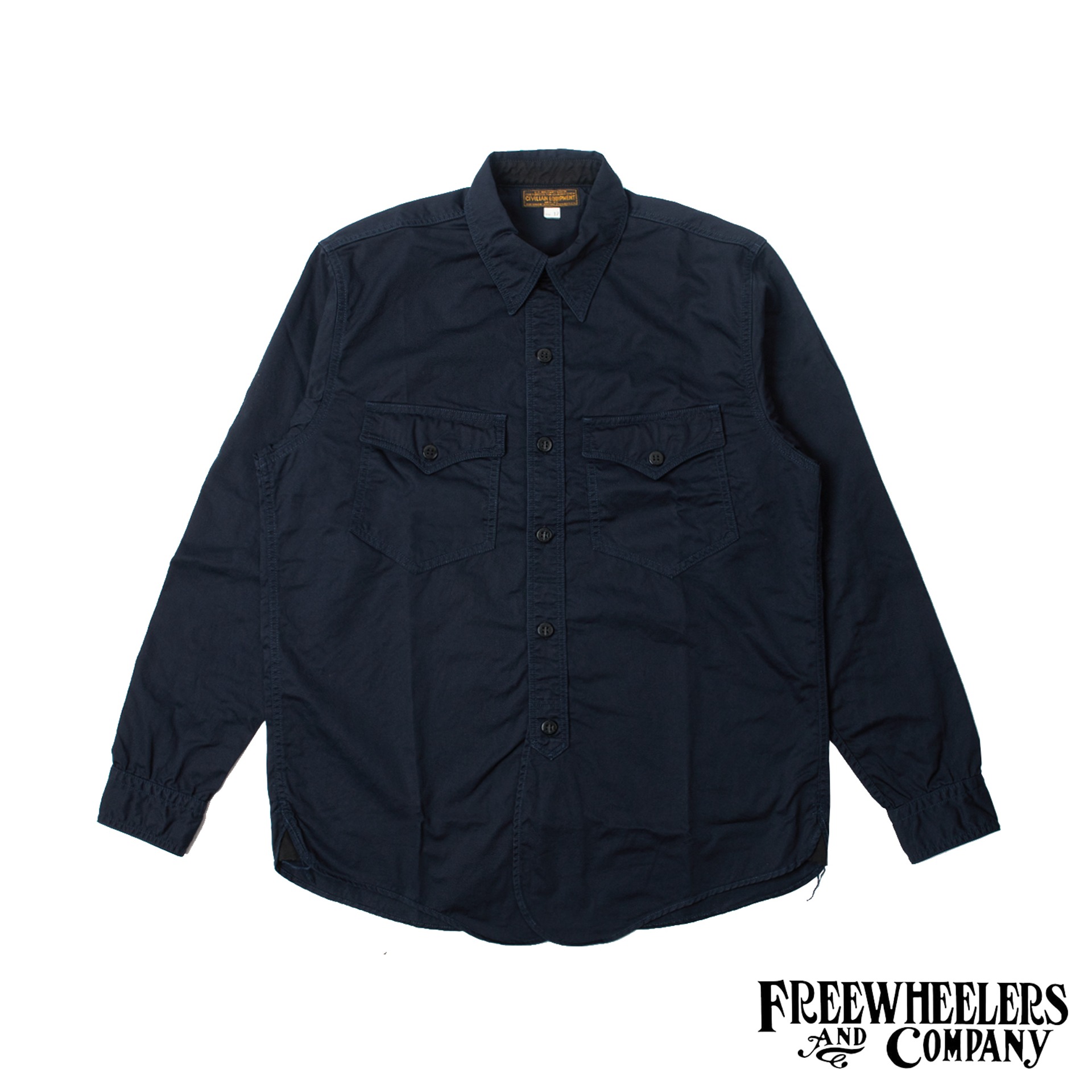 [Union Special Overalls] 1910~1920s USNAVY STYLE UTILITY CLOTHING  “U.S. NAVY OFFICER SHIRT” (Navy)