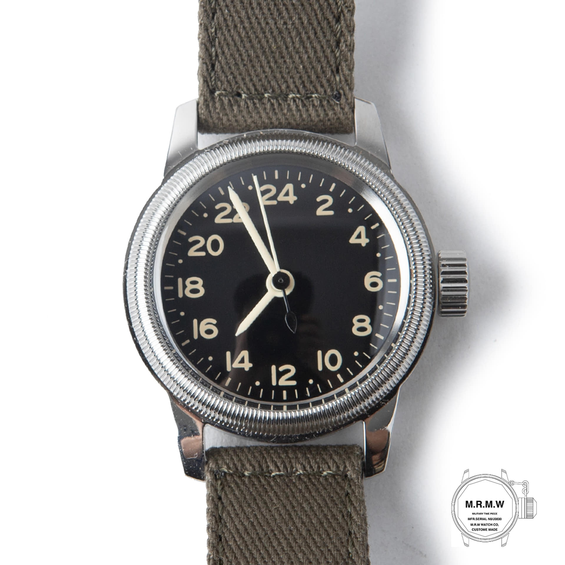 TYPE A-11 24HOUR MOVEMENT (Black)
