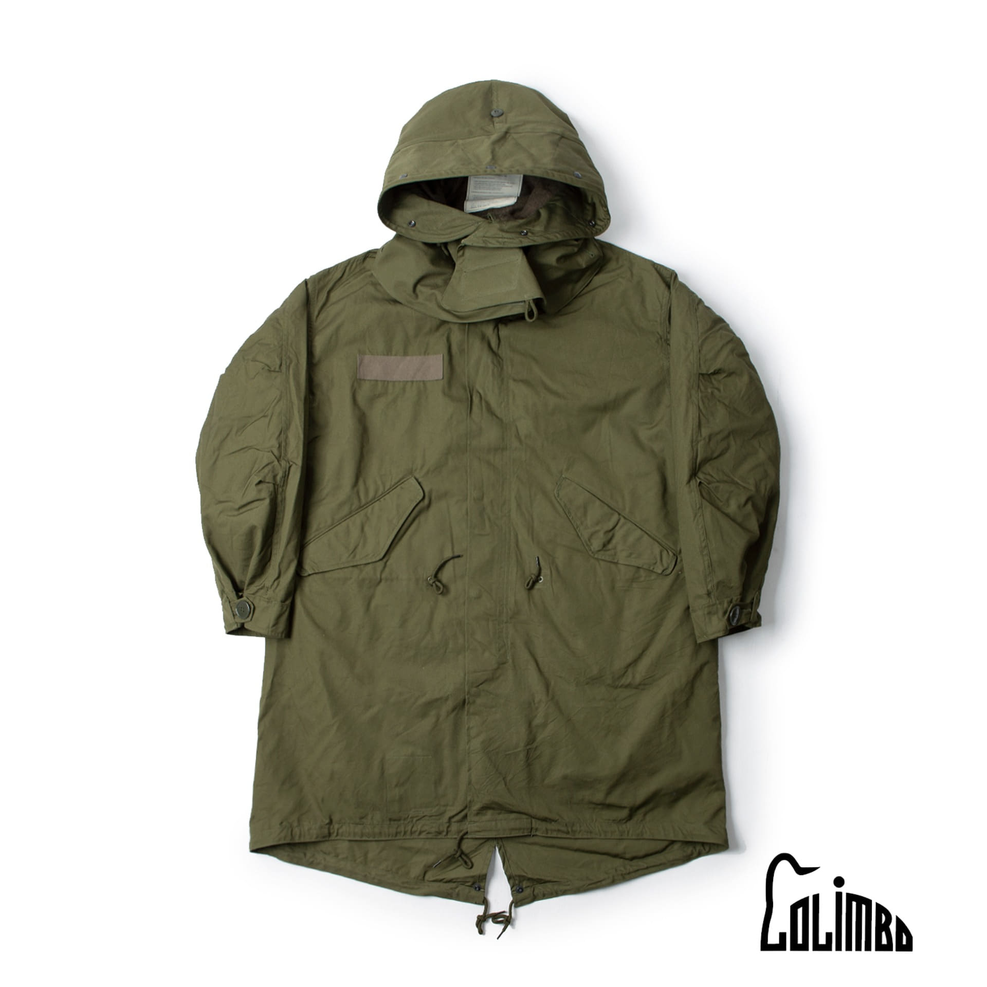 U.S.ARMY M-65 TYPE UNTRIMED  STANLEY EXTREME COLD ARMY PARKA  (Olive Drab)